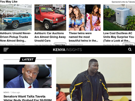 'kenyainsights.com' screenshot
