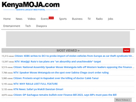 'kenyamoja.com' screenshot