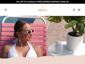 'kenzzi.com' screenshot