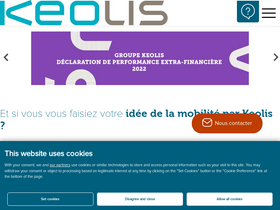 'keolis.com' screenshot