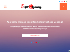 'kepojepang.com' screenshot