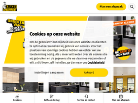 'keukenconcurrent.nl' screenshot