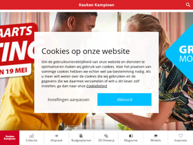 'keukenkampioen.nl' screenshot