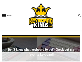 'keyboardkings.com' screenshot