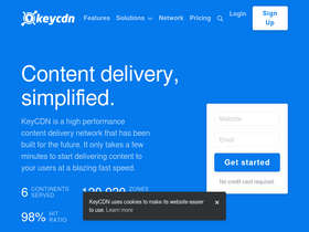 'keycdn.com' screenshot