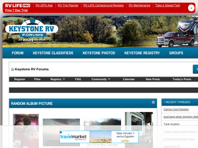'keystoneforums.com' screenshot