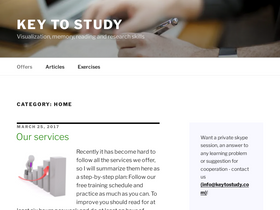 'keytostudy.com' screenshot