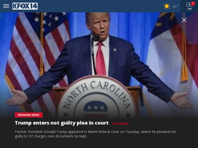 'kfoxtv.com' screenshot