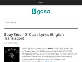 'kgasa.com' screenshot