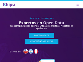 'khipu.com' screenshot
