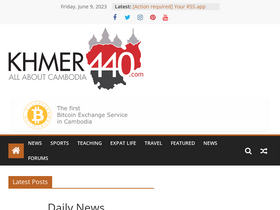 'khmer440.com' screenshot