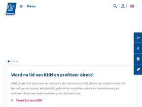 'khn.nl' screenshot