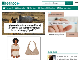 'khoahoc.tv' screenshot
