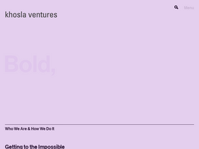 'khoslaventures.com' screenshot