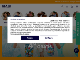 'kiabi.es' screenshot