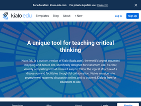 'kialo-edu.com' screenshot