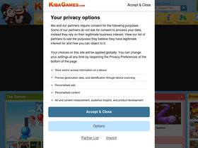 'kibagames.com' screenshot