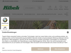 'kibek.de' screenshot