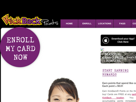 'kickbackpoints.com' screenshot