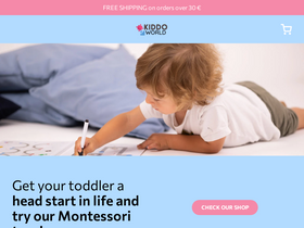'kiddo-world.com' screenshot