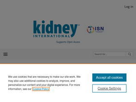 'kidney-international.org' screenshot