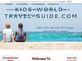'kids-world-travel-guide.com' screenshot