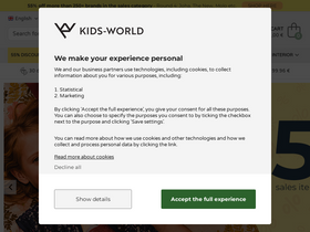 'kids-world.com' screenshot