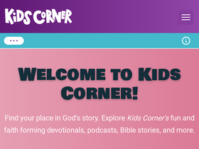 'kidscorner.net' screenshot