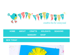 'kidscraftroom.com' screenshot