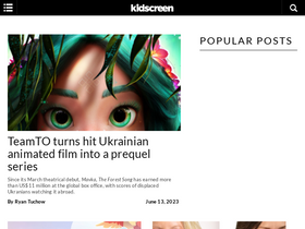 'kidscreen.com' screenshot