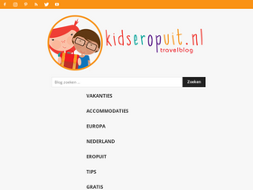 'kidseropuit.nl' screenshot