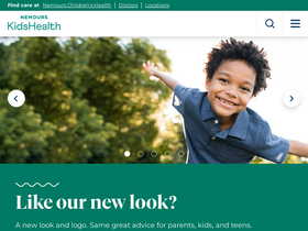 'kidshealth.org' screenshot
