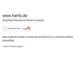 'kiehls.de' screenshot