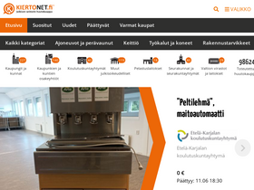 'kiertonet.fi' screenshot