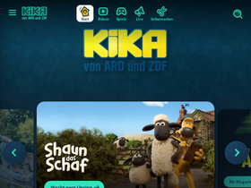 'kika.de' screenshot
