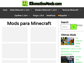 'kikonutinomods.com' screenshot