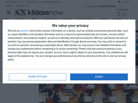'kildarenow.com' screenshot