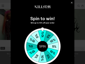 'killstar.com' screenshot