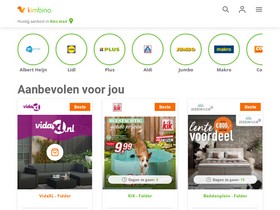 'kimbino.nl' screenshot