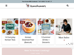 'kimchimari.com' screenshot