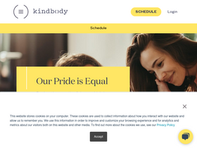 'kindbody.com' screenshot