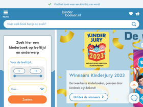 'kinderboeken.nl' screenshot