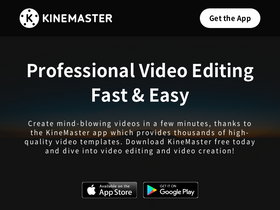 'kinemaster.com' screenshot