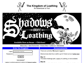 'kingdomofloathing.com' screenshot