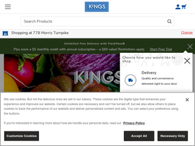 'kingsfoodmarkets.com' screenshot