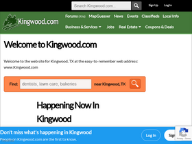 'kingwood.com' screenshot