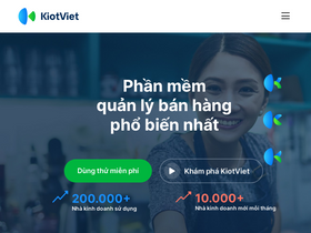 'kiotviet.vn' screenshot