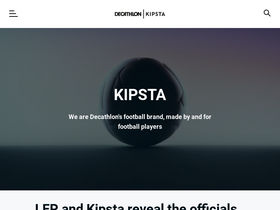 'kipsta.com' screenshot