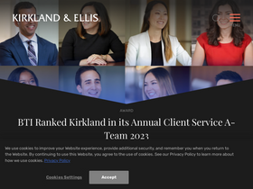 'kirkland.com' screenshot