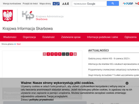 'kis.gov.pl' screenshot